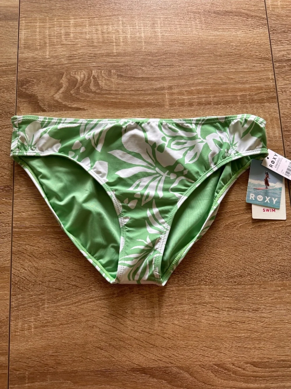 Roxy Green Oceanside Hibiscus Bikini